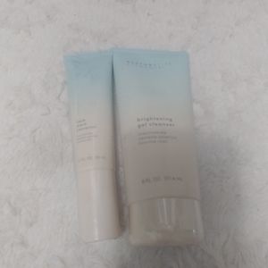 Restorative Elements, brightening gel cleanser and dark mark corrector new